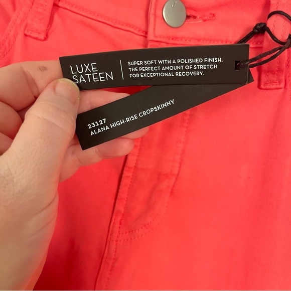 J Brand ALANA HIGH RISE ANKLE SKINNY CROP JEANS in Glare size 29 - Picture 7 of 11